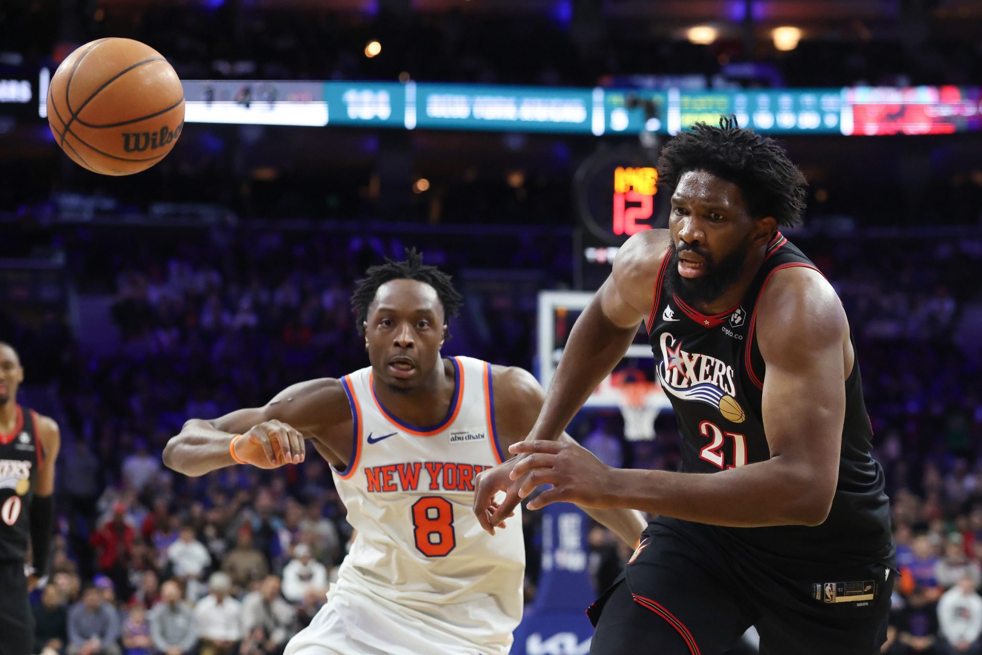 Is OG Anunoby Playing Tonight? Latest Update as Knicks Look to Put Final Nail Into 76ers Coffin in Game 4 (May 10) - Source:  Imagn Images