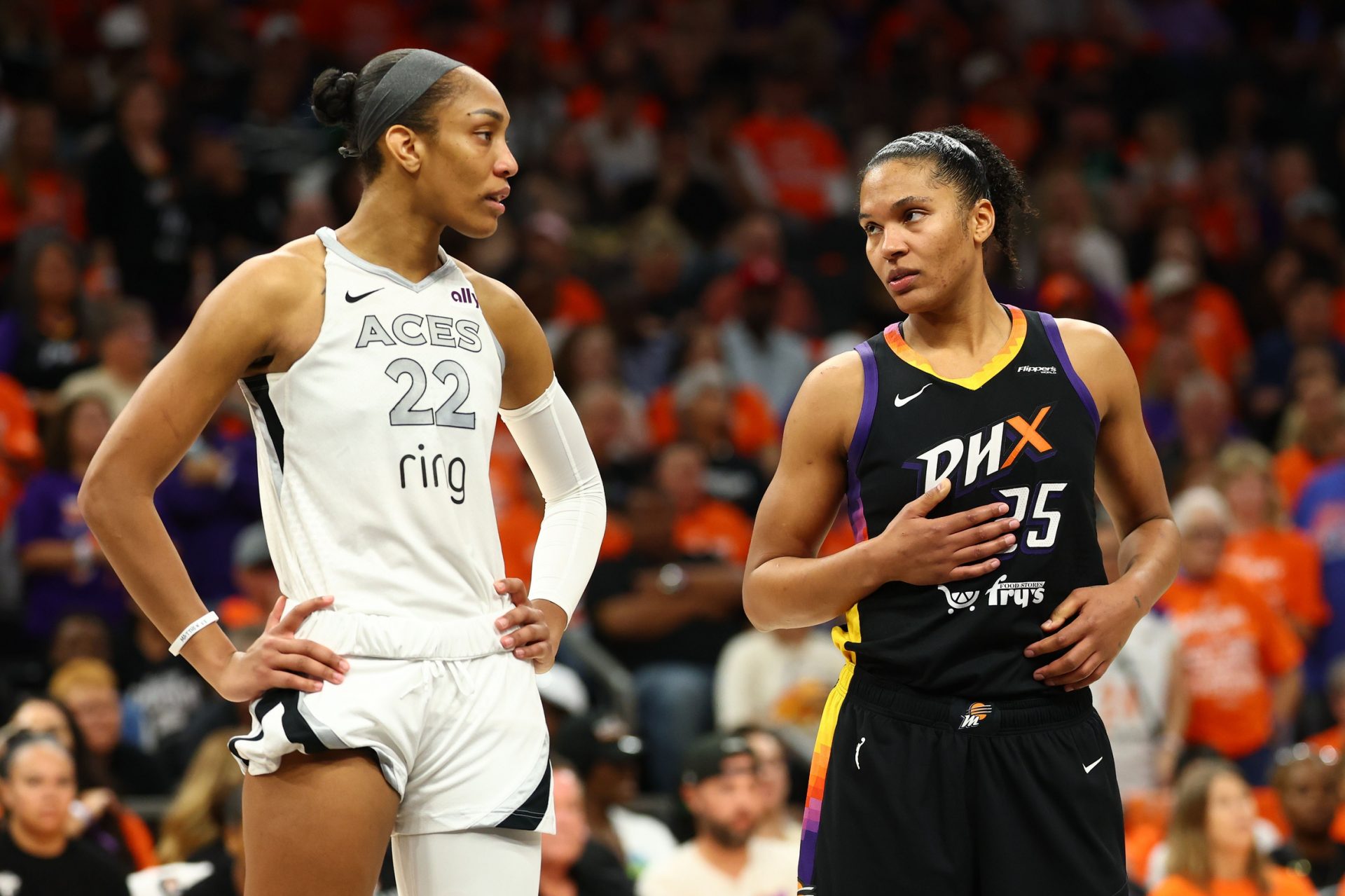 Phoenix Mercury vs Las Vegas Aces - Source: Imagn