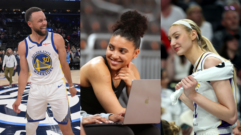 Stephen Curry Recalls Son Canon’s “Babysitter” Azzi Fudd And Cameron Brink’s First Impression