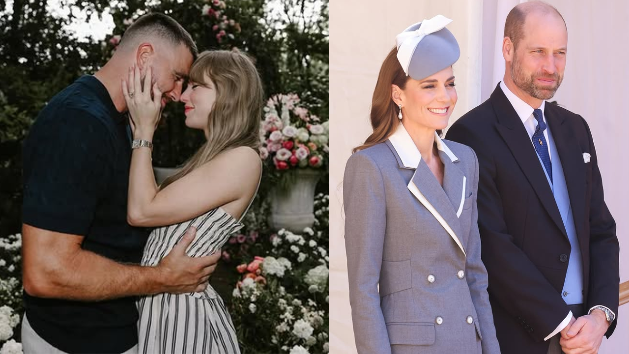 Taylor Swift Superfan Princess Charlotte Could Have a Reason to Celebrate After Prince William’s Latest Remark on Travis Kelce’s Rumored Wedding - Source: Image via Instagram/@princeandprincessofwales, @TaylorSwift