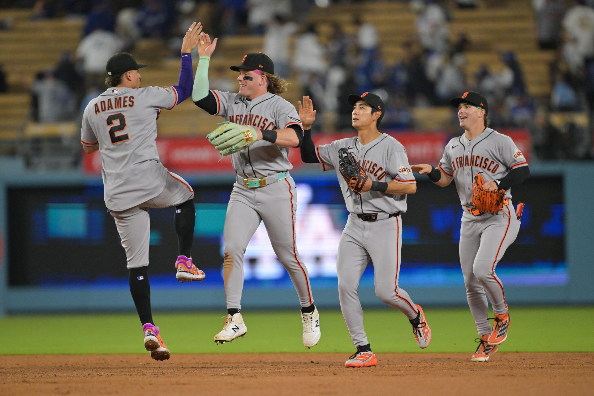 San Francisco Giants vs. Los Angeles Dodgers | Source: Imagn