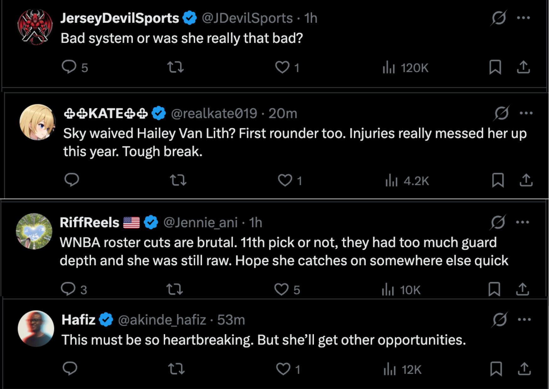 "Time For Her To Reunite With Her Sister Angel Reese" - WNBA Fans Stunned As Hailey Van Lith Cut Loose by Chicago Sky 