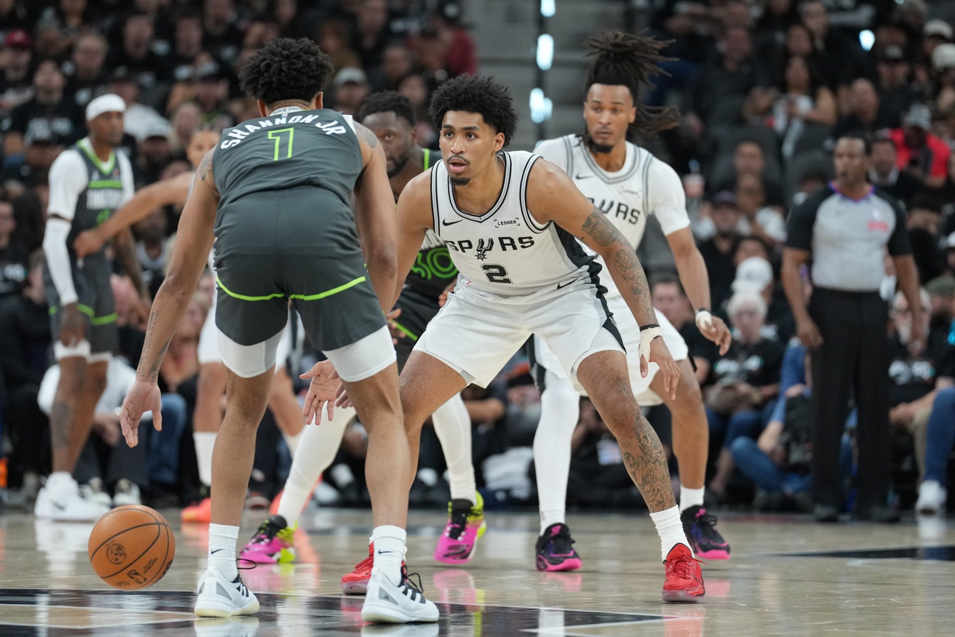 San Antonio Spurs vs Minnesota Timberwolves Starting Lineups Tonight (May 10) | Game 4, 2026 NBA Playoffs  - Source: Imagn Images