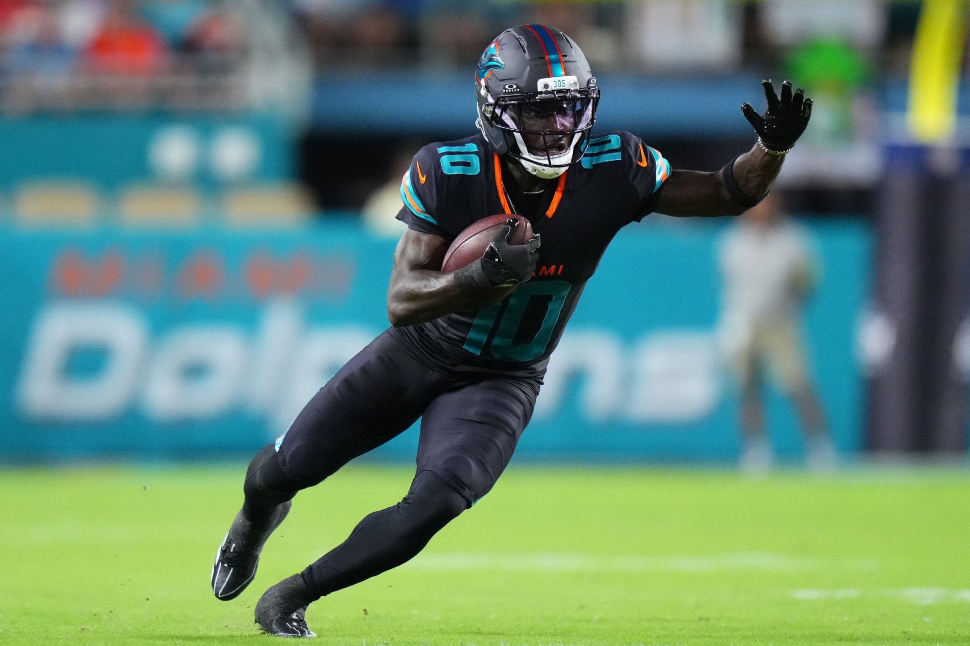Tyreek Hill - Miami Dolphins vs. New York Jets - Source: Imagn