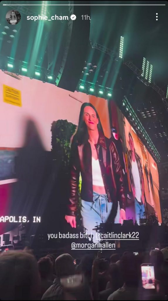 Sophie Cunningham&rsquo;s Instagram story