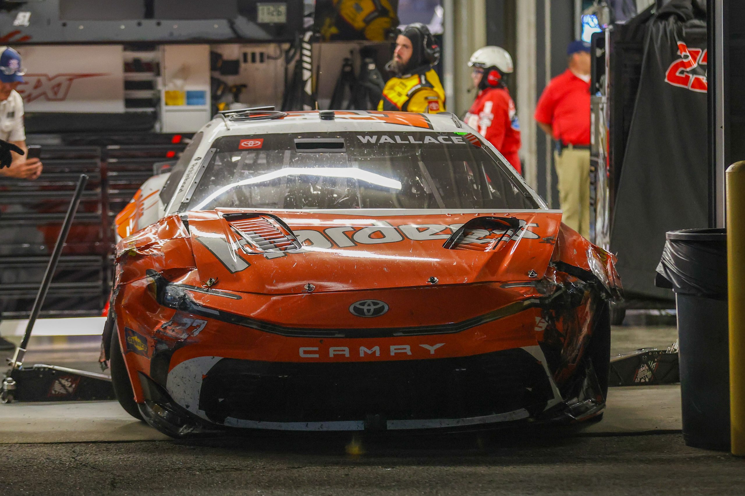 Bubba Wallace's No.23 Toyota at Nashville Superspeedway
