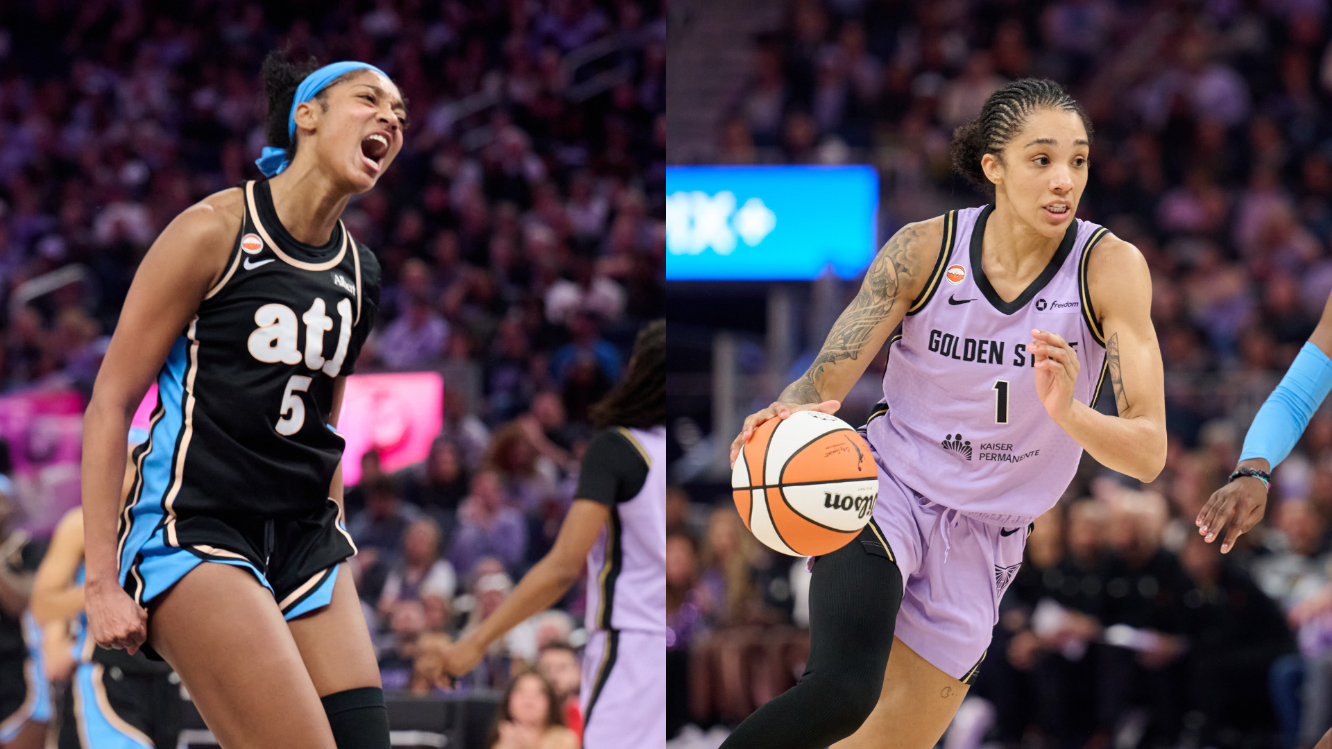 Angel Reese, Gabby Williams - Source: Imagn