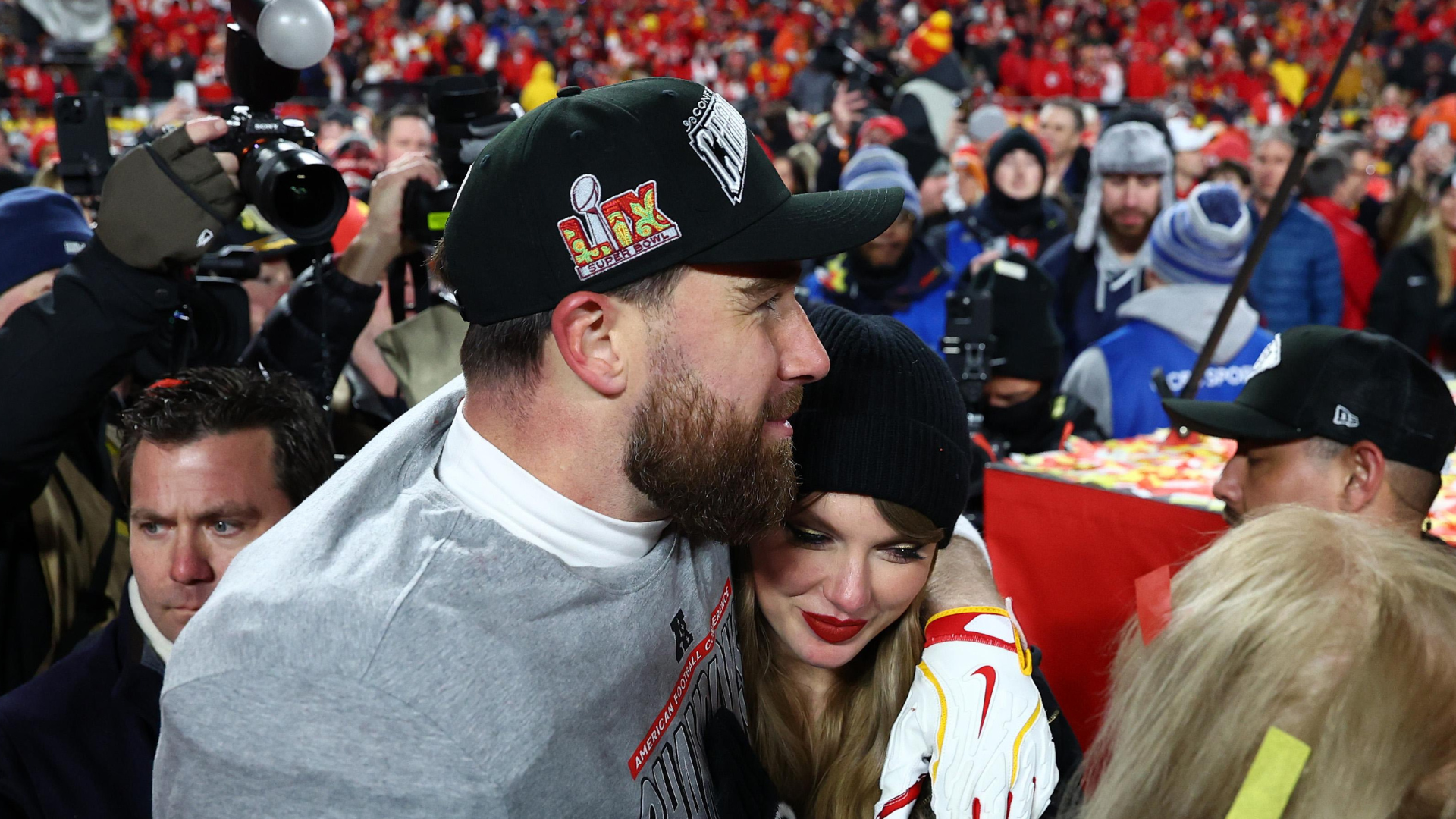 Travis Kelce, Taylor Swift, Source: IMAGN Images