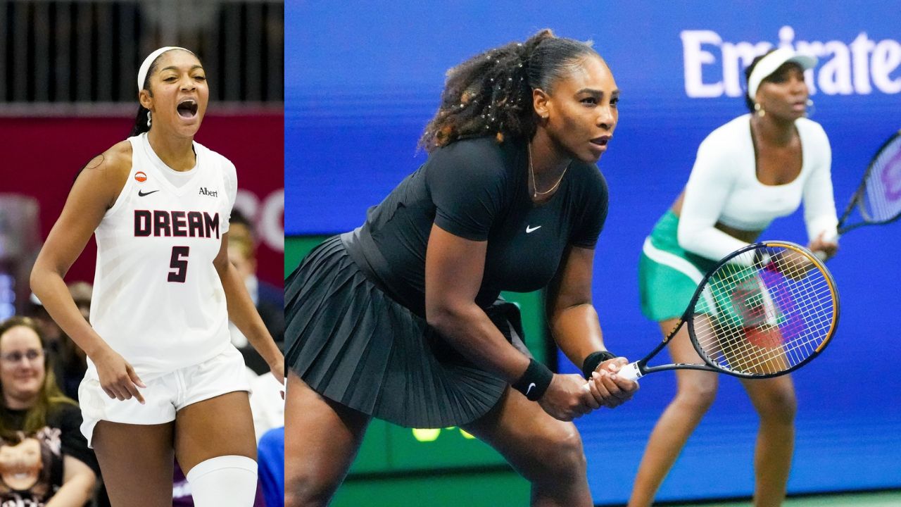 Angel Reese, Serena and Venus Williams - Source: Imagn Images