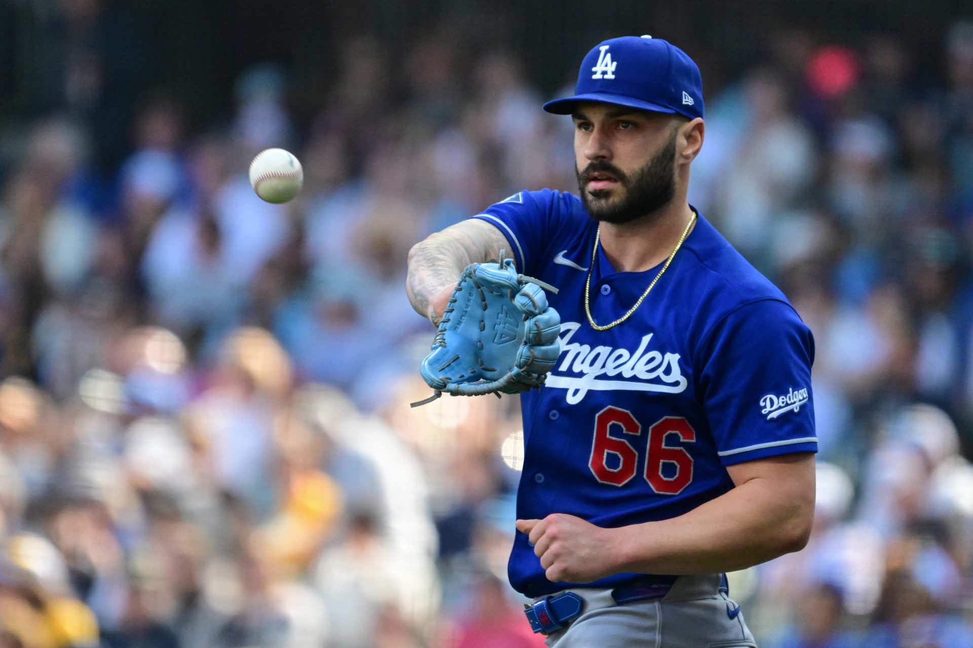 Tanner Scott - Los Angeles Dodgers | Source: Imagn