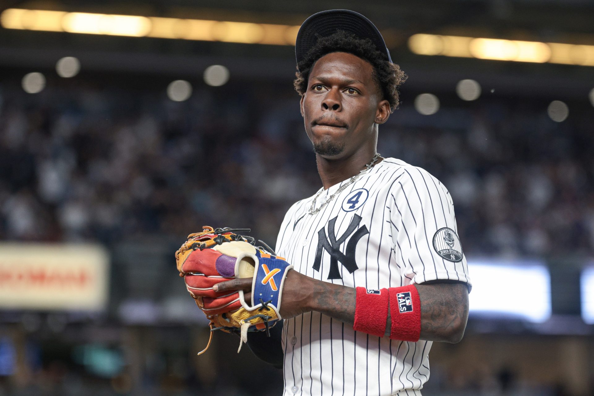 Jazz Chisholm Jr. - Yankees vs. Guardians | Source: Imagn