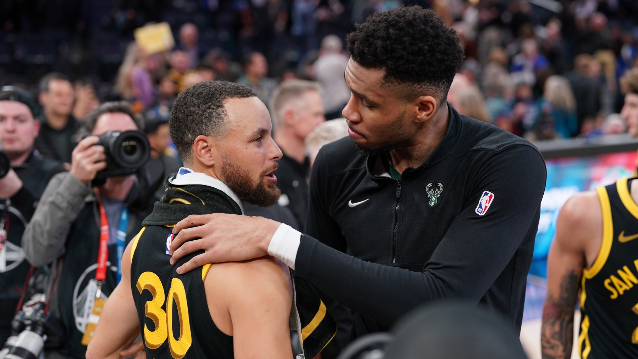 Steph Curry, Giannis Antetokounmpo - Image Source: Imagn Images