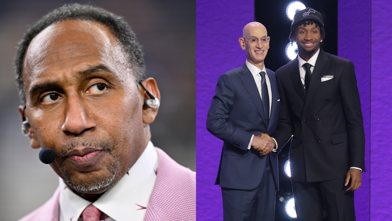 Stephen A. Smith, Darryn Peterson - Source: Imagn Images
