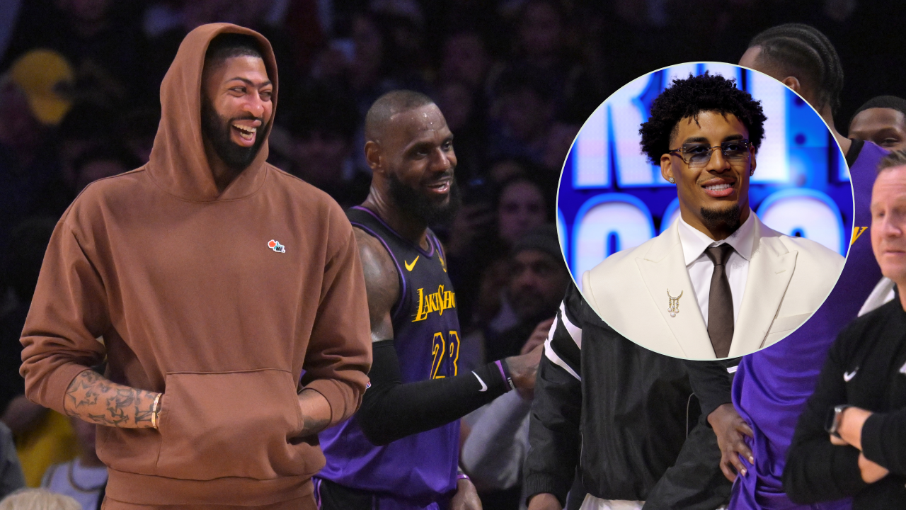 Anthony Davis, LeBron James, Yaxel Lendeborg - Image Source: Imagn Images