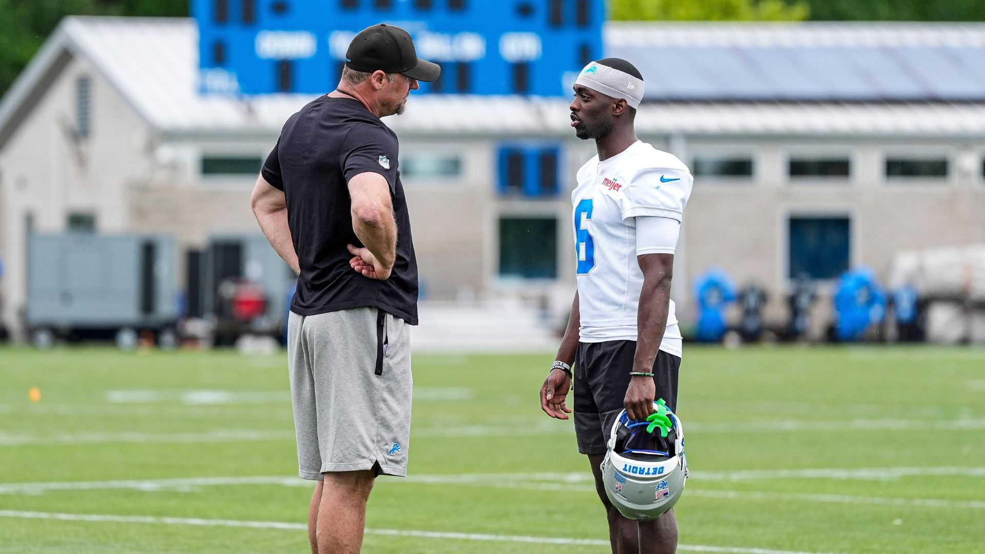 Dan Campbell, Terrion Arnold, Source: IMAGN Images