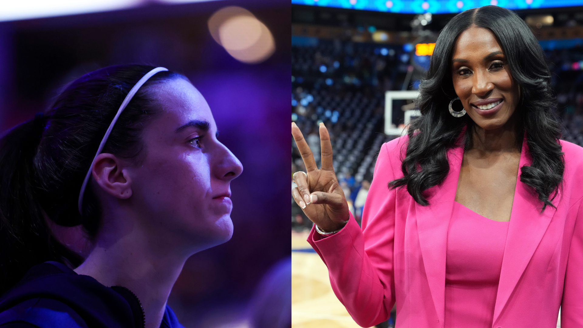 Caitlin Clark, Lisa Leslie - Source: Imagn