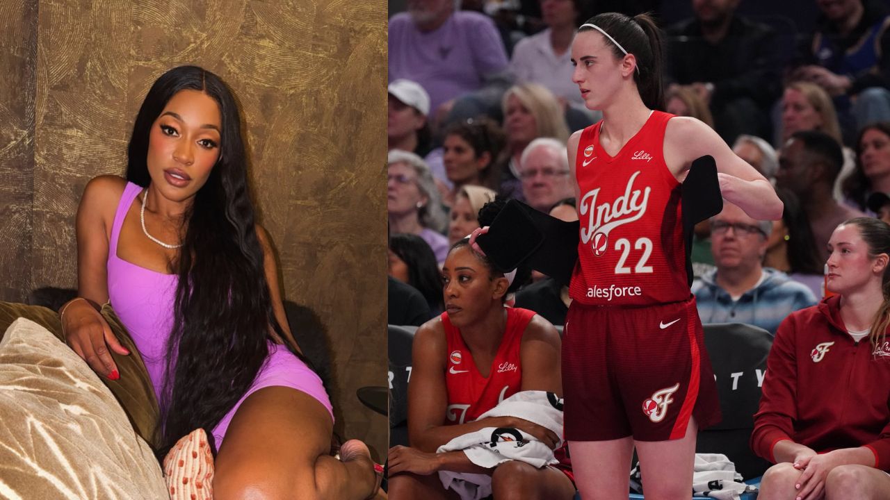 Cari Champion (Image via Instagram/carichampion) and Caitlin Clark - Source: Imagn Images