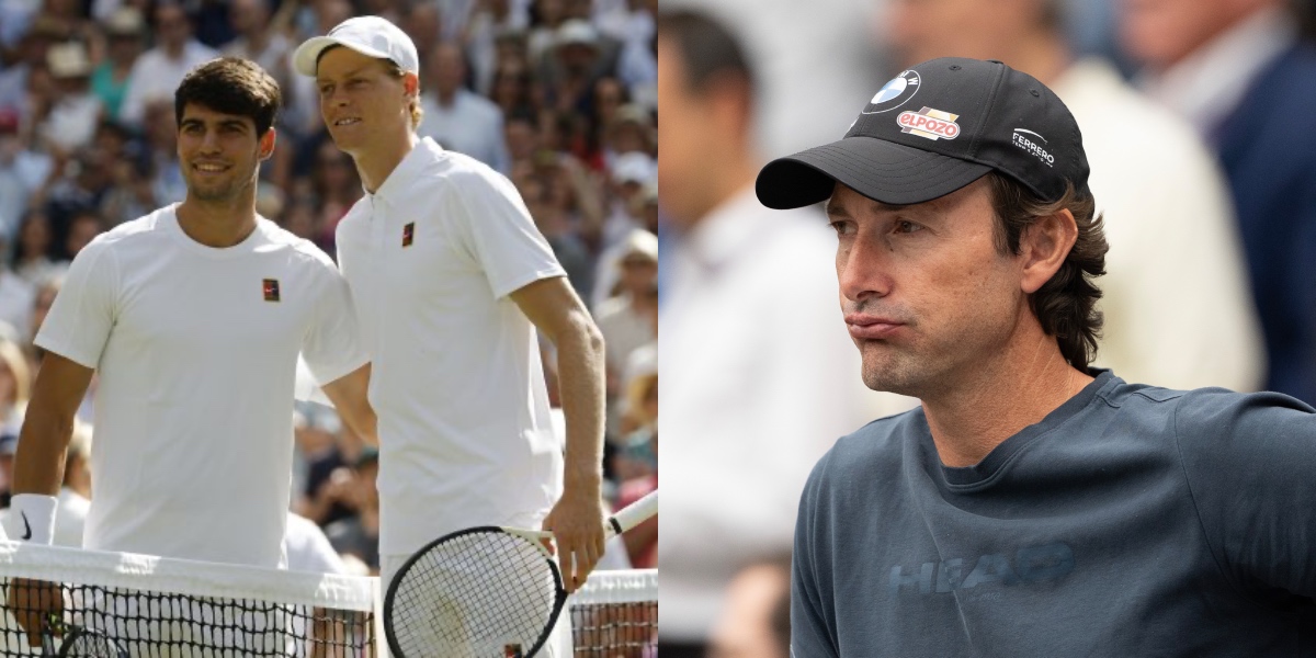 Carlos Alcaraz and Jannik Sinner and Juan Ferrero - Source: Imagn images