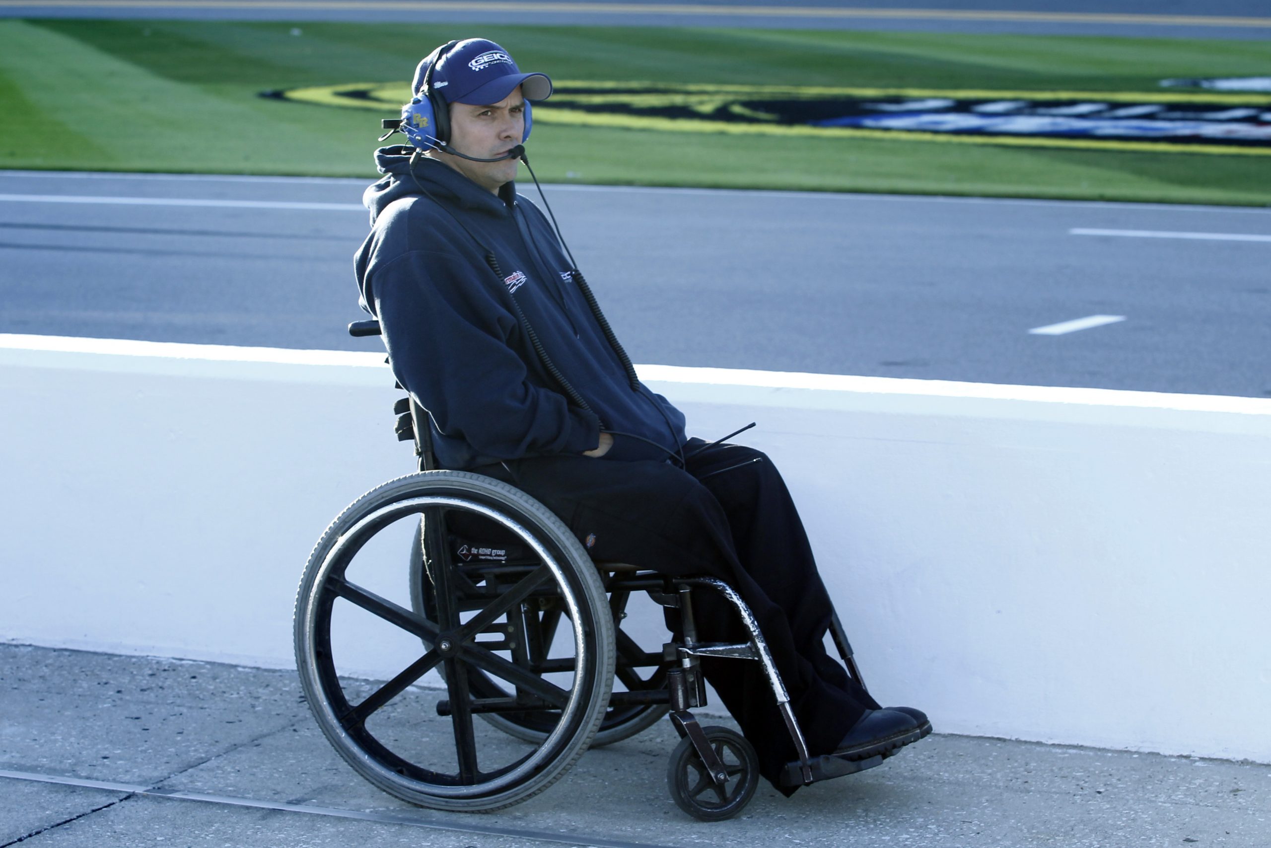 Corey Heim's crew chief, Bootie Barker