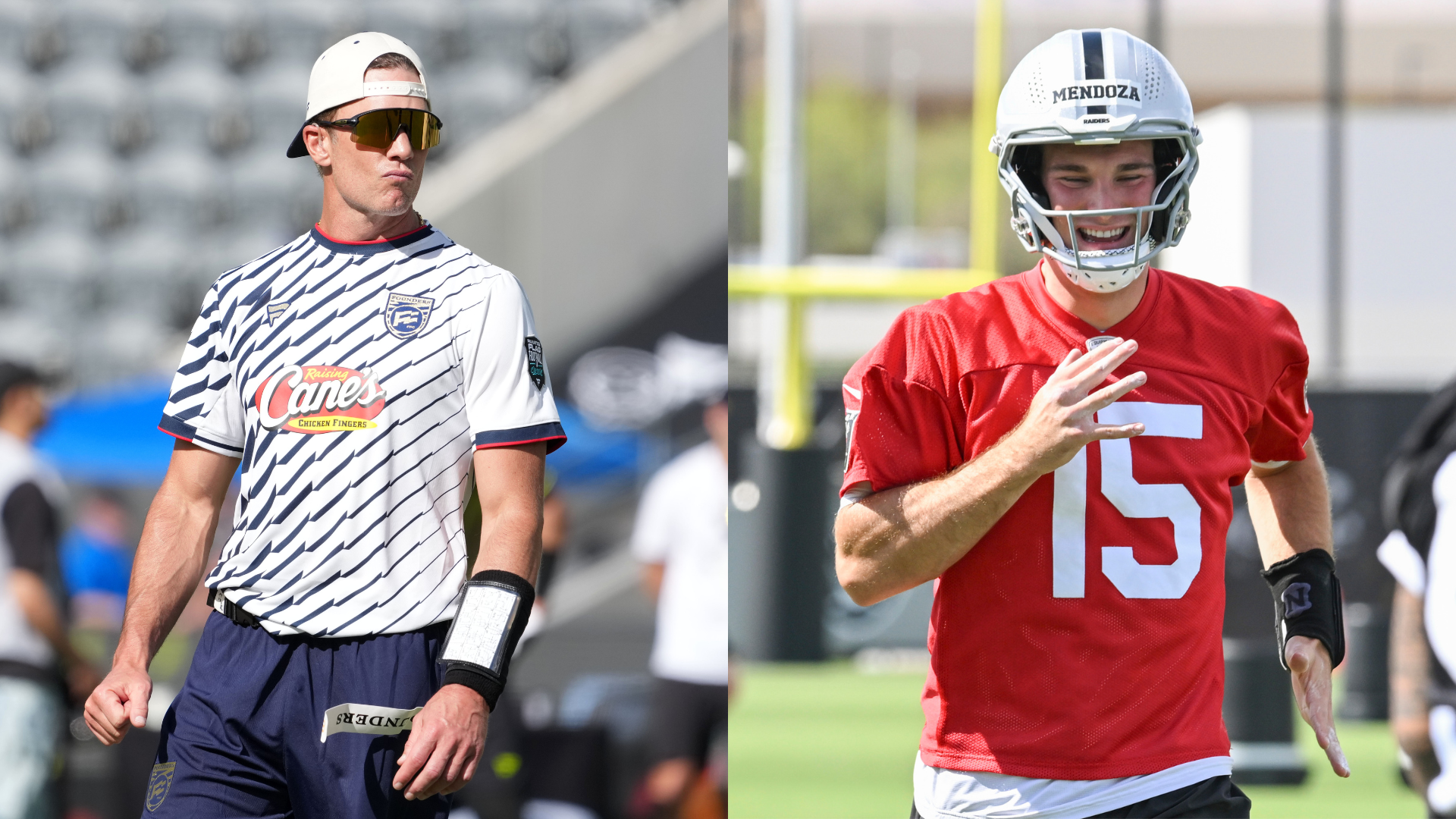 Tom Brady, Fernando Mendoza.
Source: Imagn Images