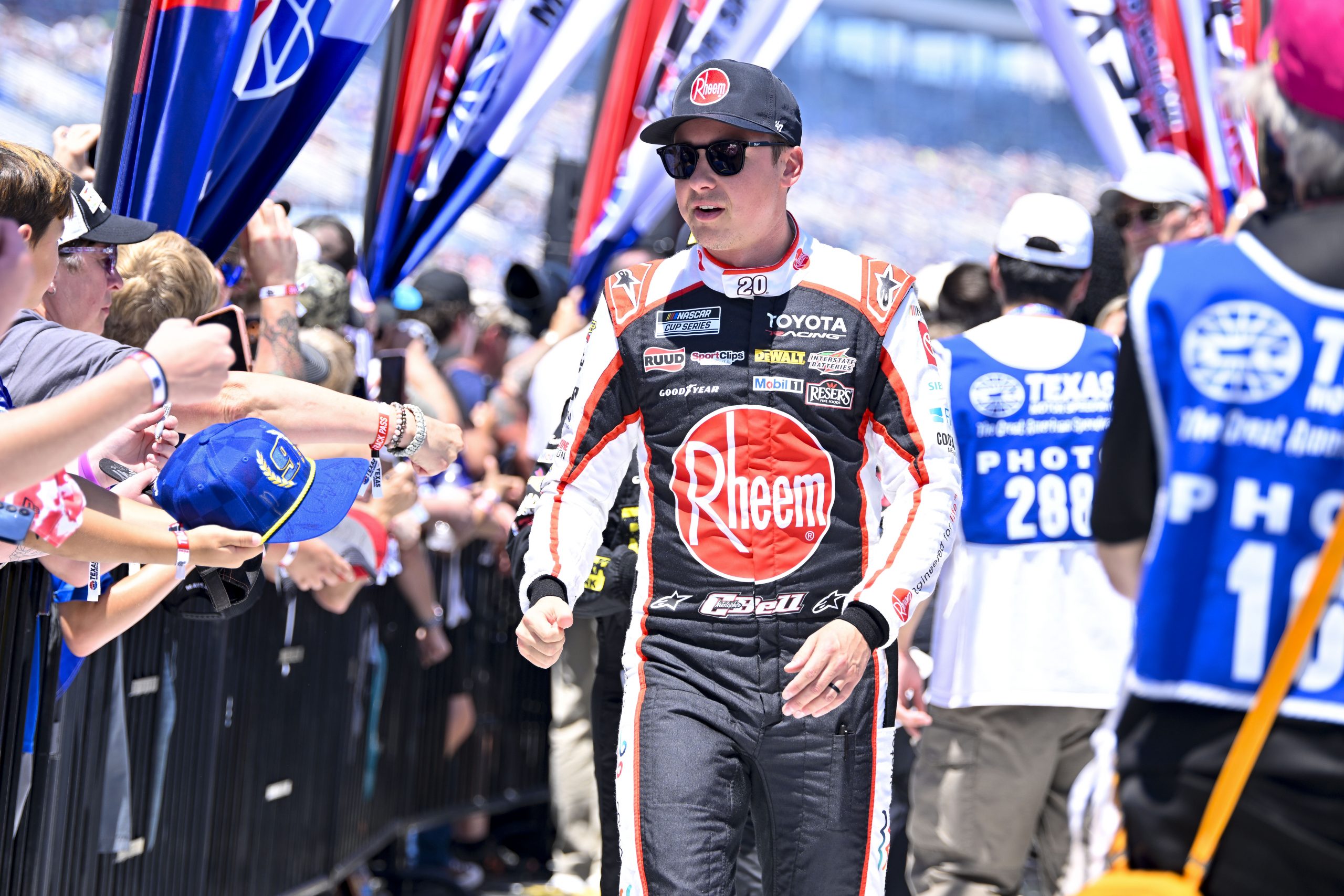 Joe Gibbs Racing driver Christopher Bell