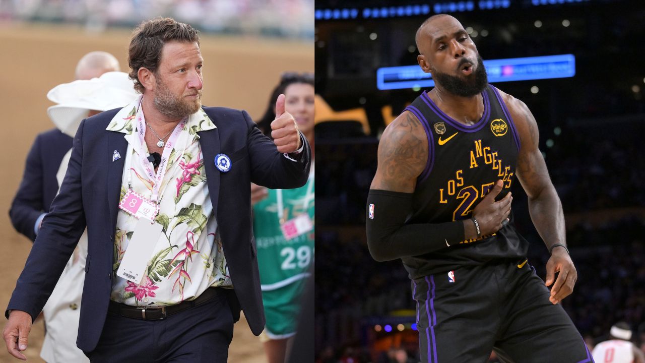 Dave Portnoy and LeBron James - Source: Imagn Images