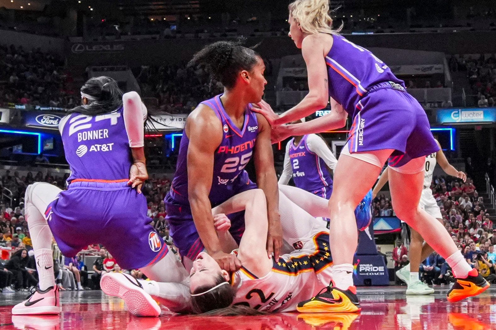 Phoenix Mercury vs. Indiana Fever - 2026 WNBA regular season - Source: Imagn Images