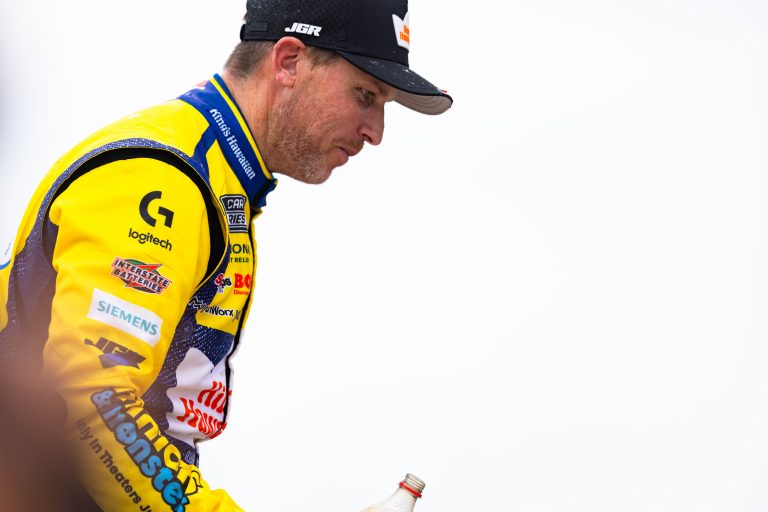Denny Hamlin Speaks Out After the Carson Hocevar Incident That Ruined a Promising Sonoma Run: “It’s Frustrating for Sure”