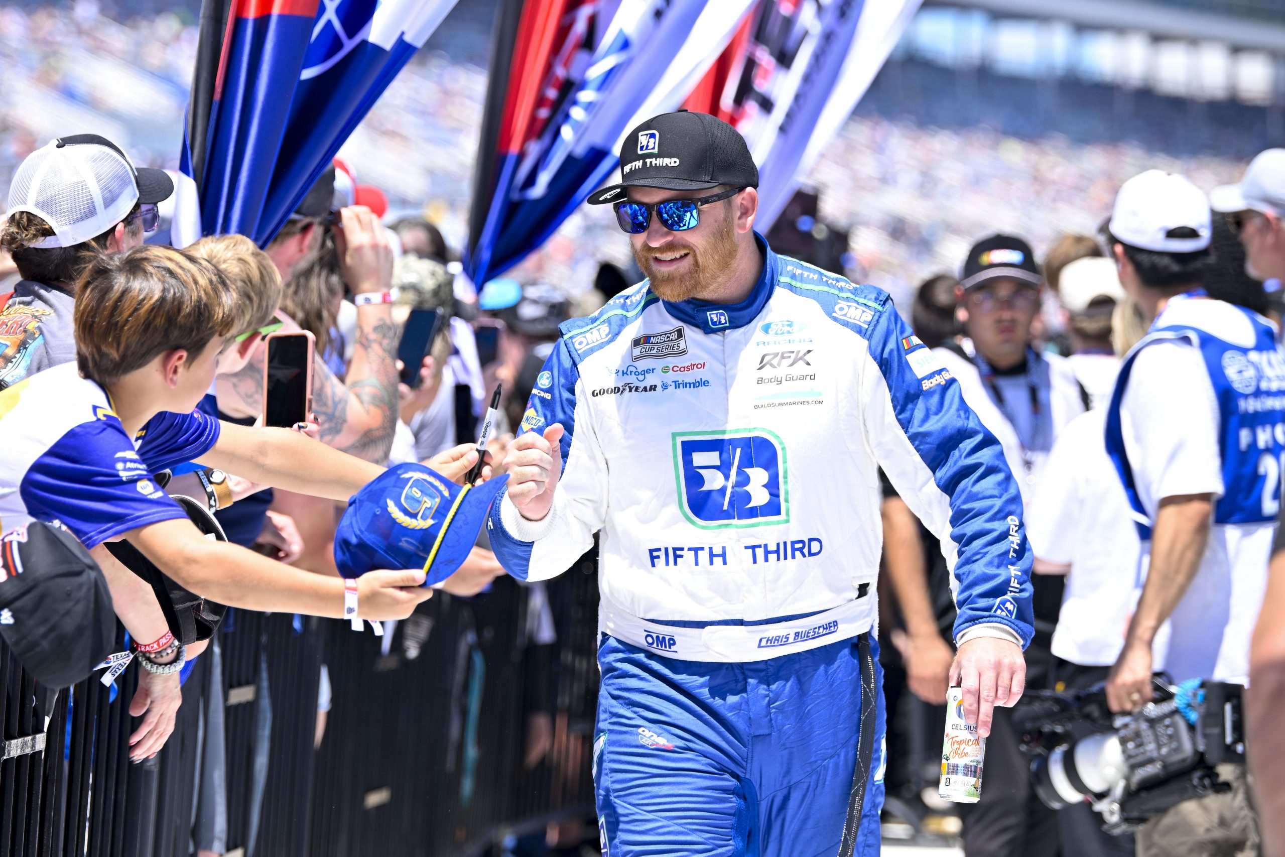 Roush Fenway Keselowski Racing driver Chris Buescher