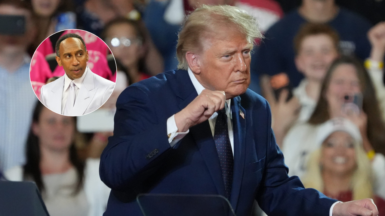 Donald Trump, Stephen A. Smith - Image Source: Imagn Images