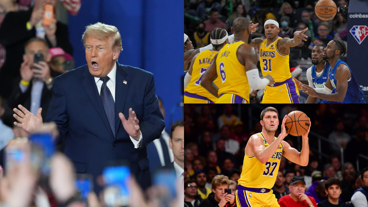 Donald Trump, Isaiah Thomas, Matt Ryan - Image Source: Imagn Images