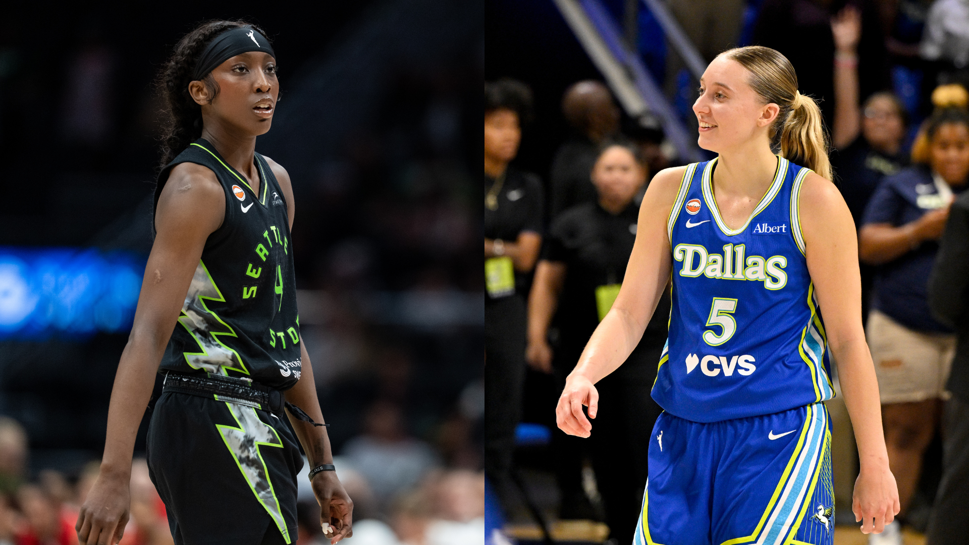 Flau'jae Johnson, Paige Bueckers - Source: Imagn