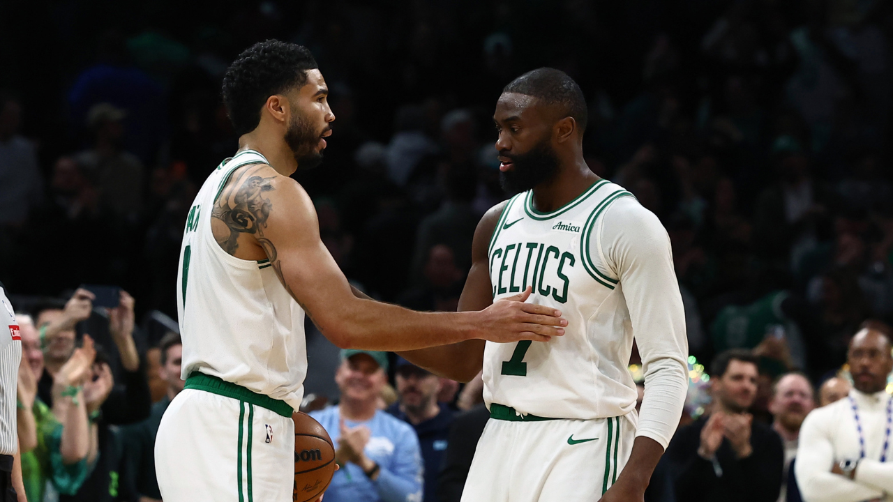 Jayson Tatum, Jaylen Brown - Image Source: Imagn Images