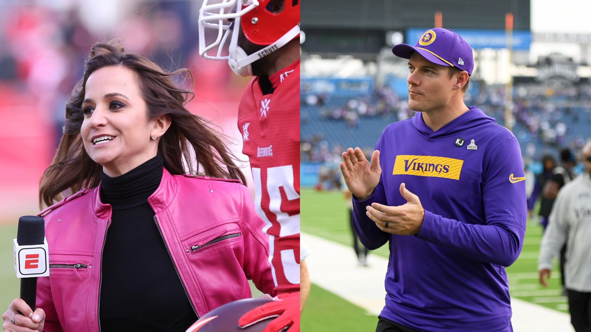 Dianna Russini, Kevin O’Connell, Source: IMAGN Images