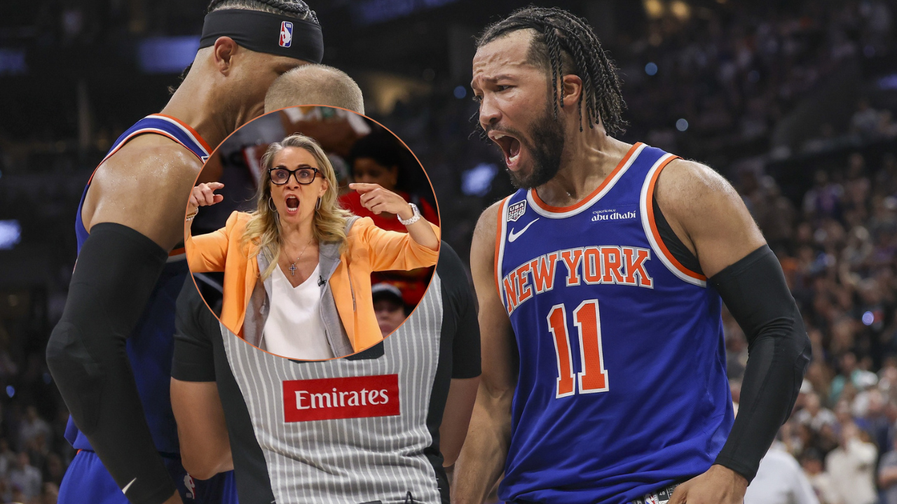 Becky Hammon, Jalen Brunson - Image Source: Imagn Images