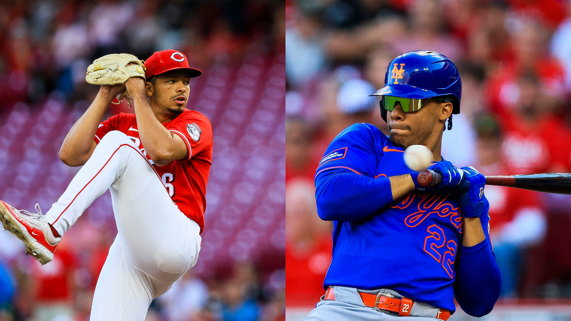 Chase Burns (L) and Juan Soto | Source: Imagn
