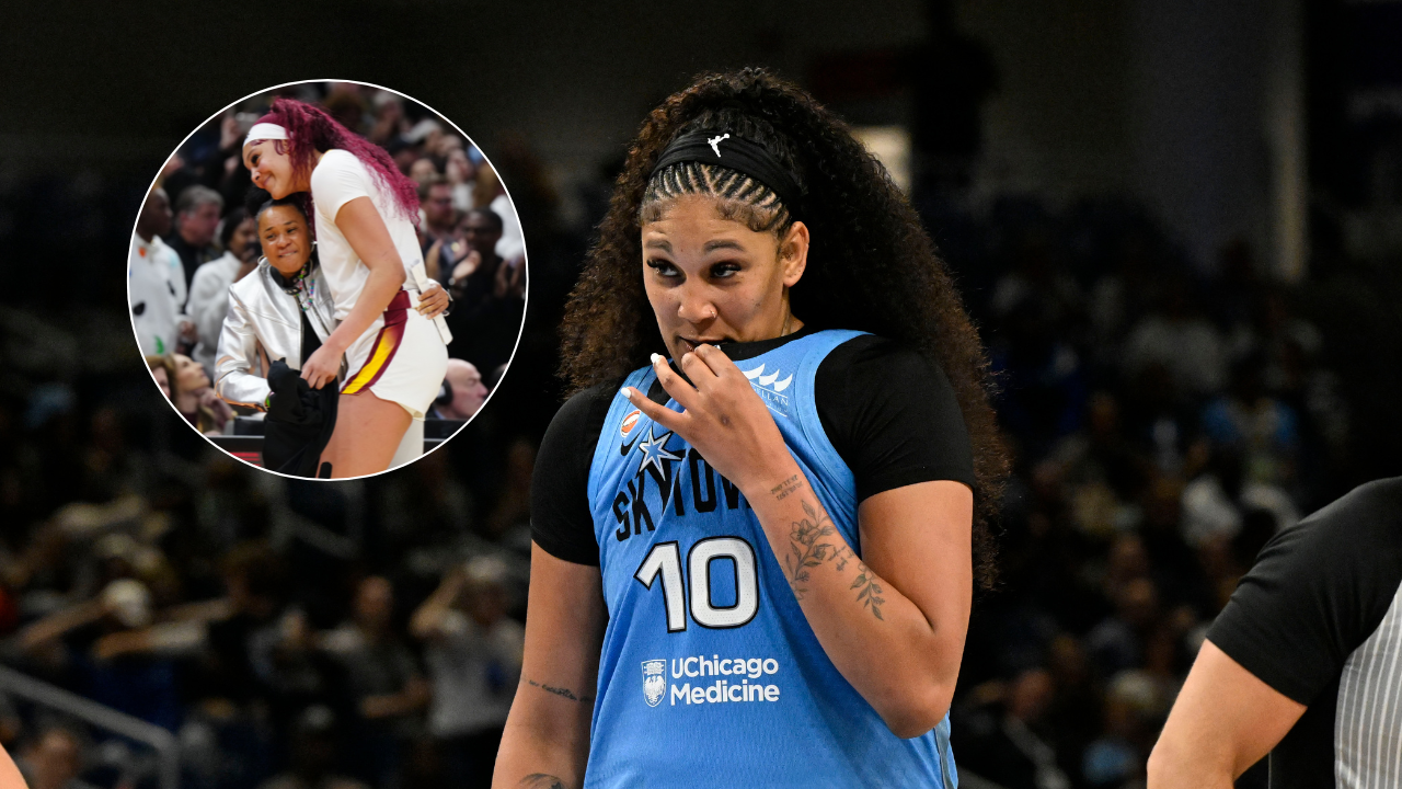 Kamilla Cardoso, Dawn Staley - Image Source: Imagn Images