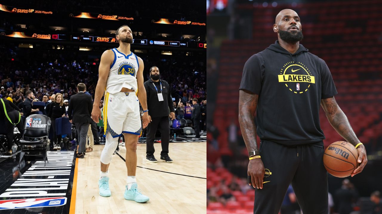 Steph Curry and LeBron James - Source: Imagn Images