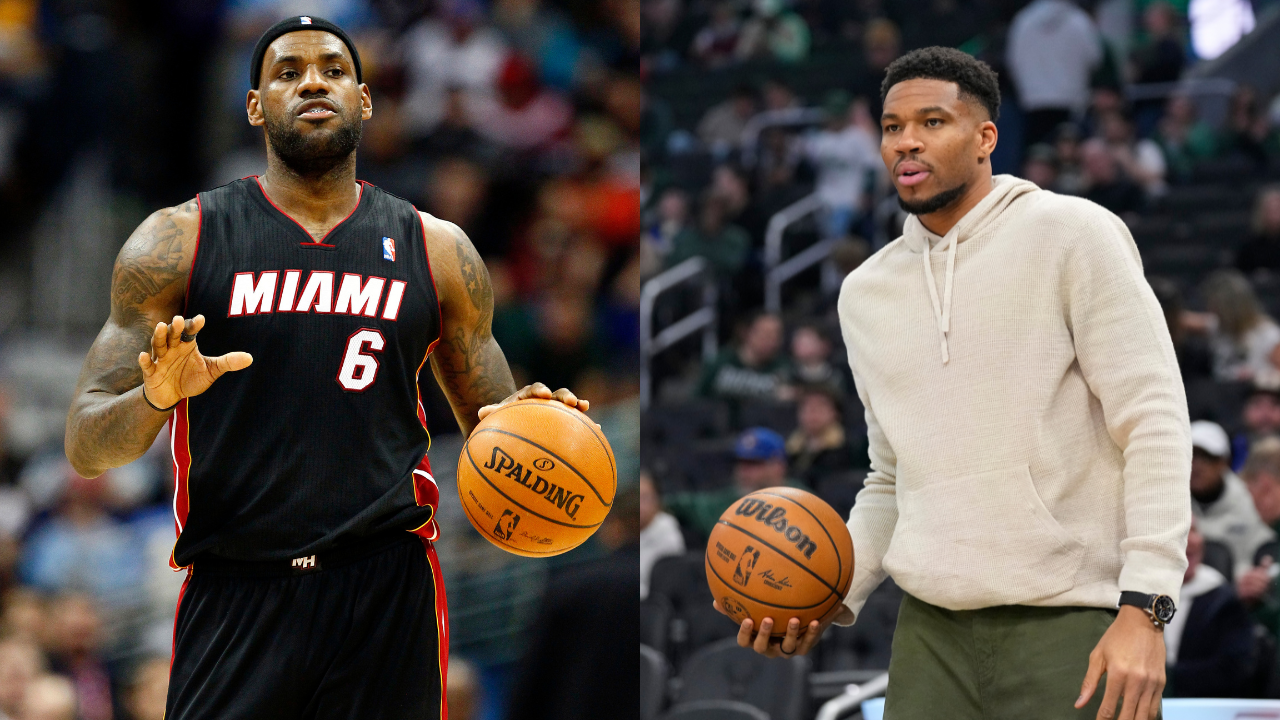 LeBron James, Giannis Antetokounmpo - Image Source: Imagn Images