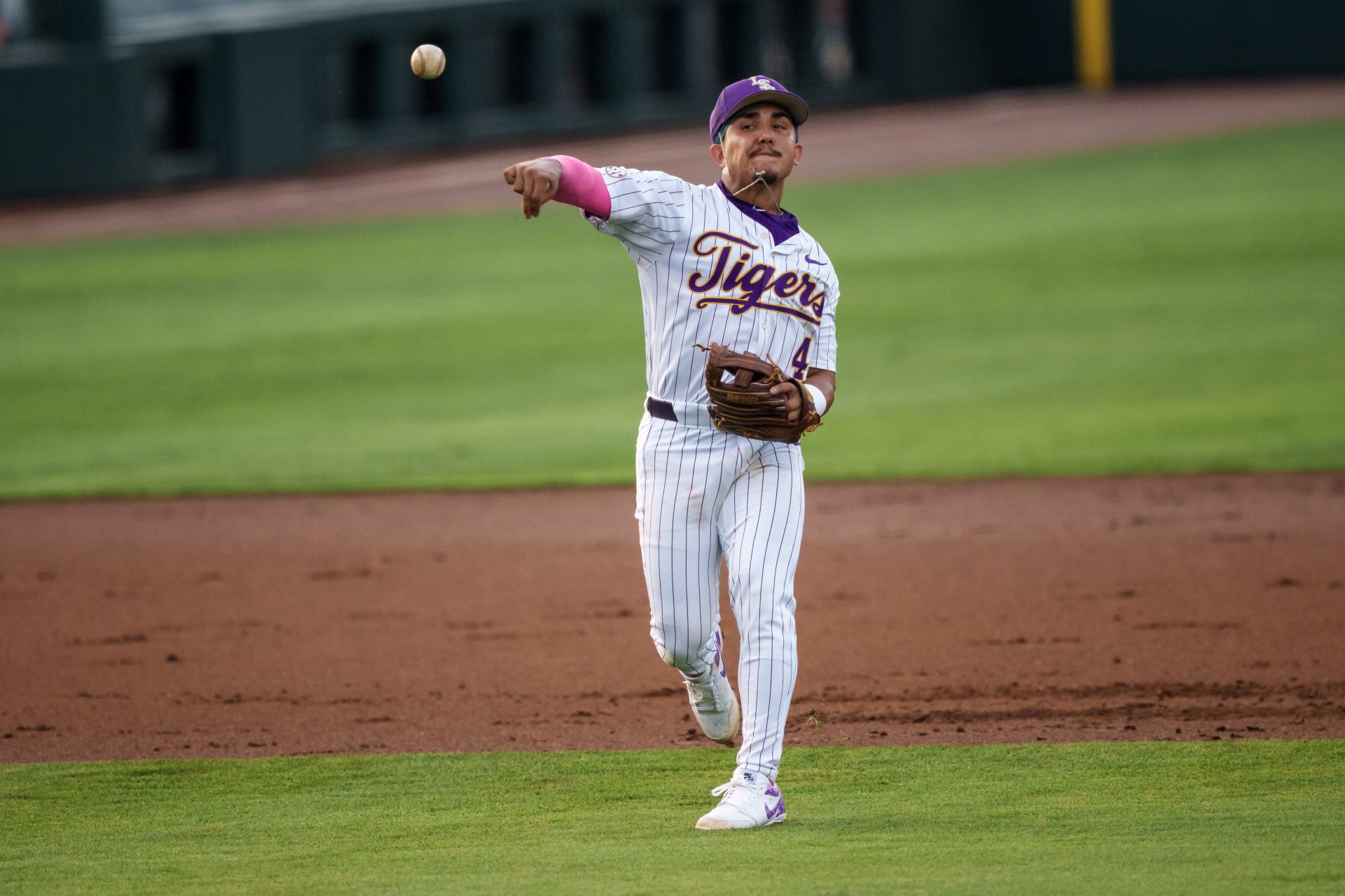 Louisiana State Tigers infielder Steven Milam. Source: IMAGN