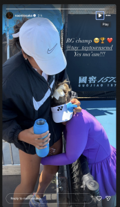 naomi-osaka-sends-sweet-message-06-08-26 (Image via Instagram/@naomiosaka).