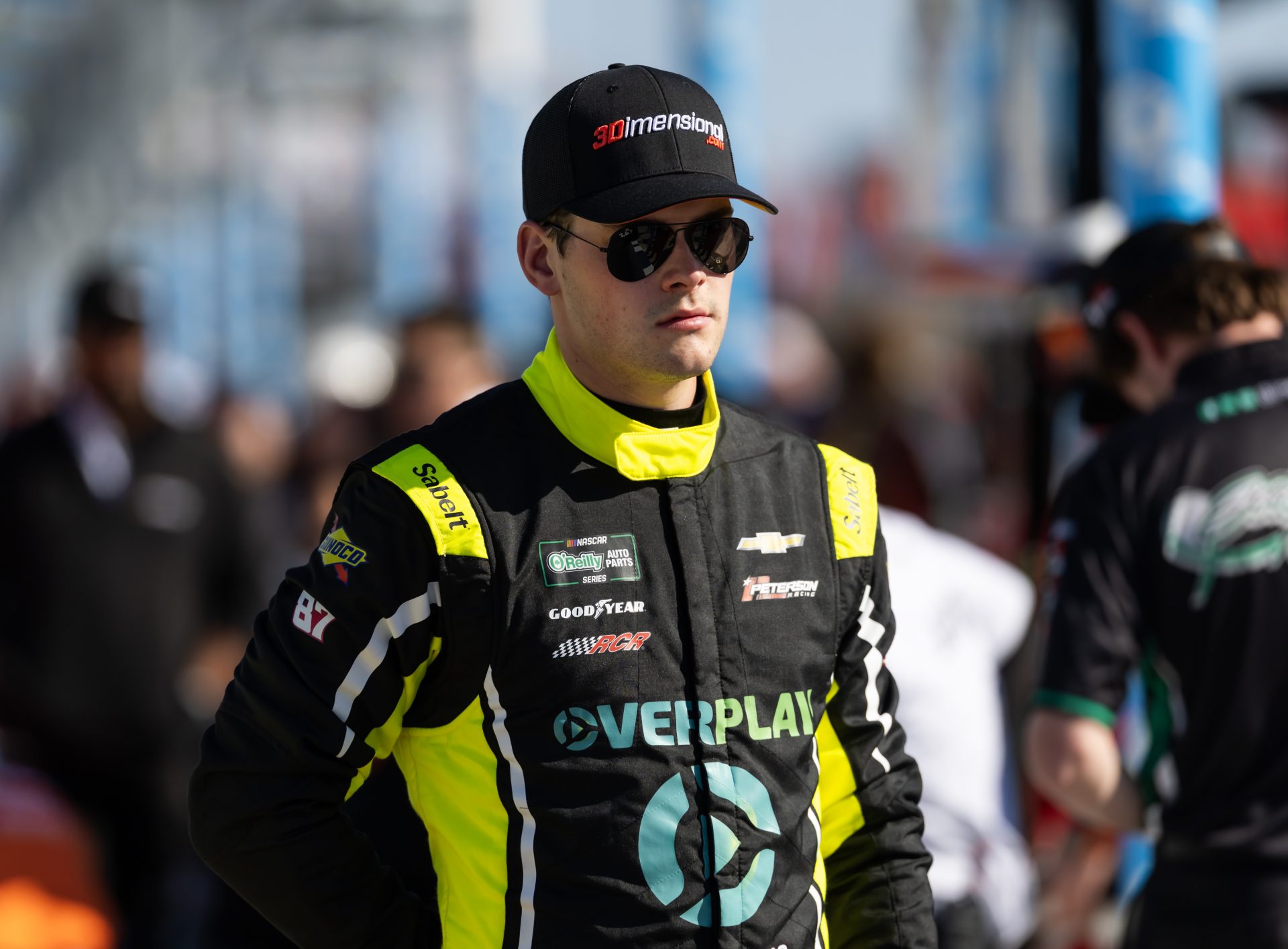 NASCAR OÕReilly Auto Parts Series driver Austin Green during qualifying for the United Rentals 300 at Daytona International Speedway.