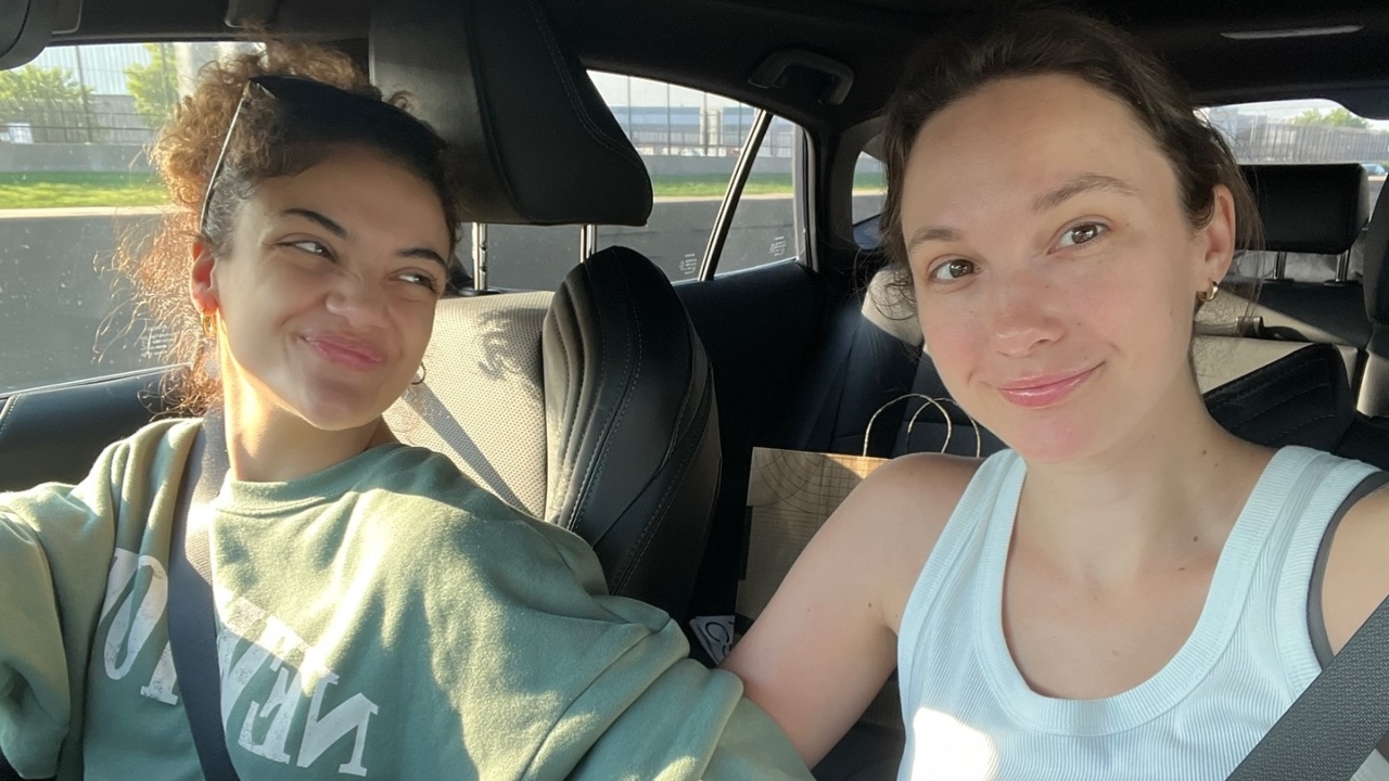 Laurie Hernandez and her girlfriend, Charlie Drury - Source: Instagram/ @charlottedrury