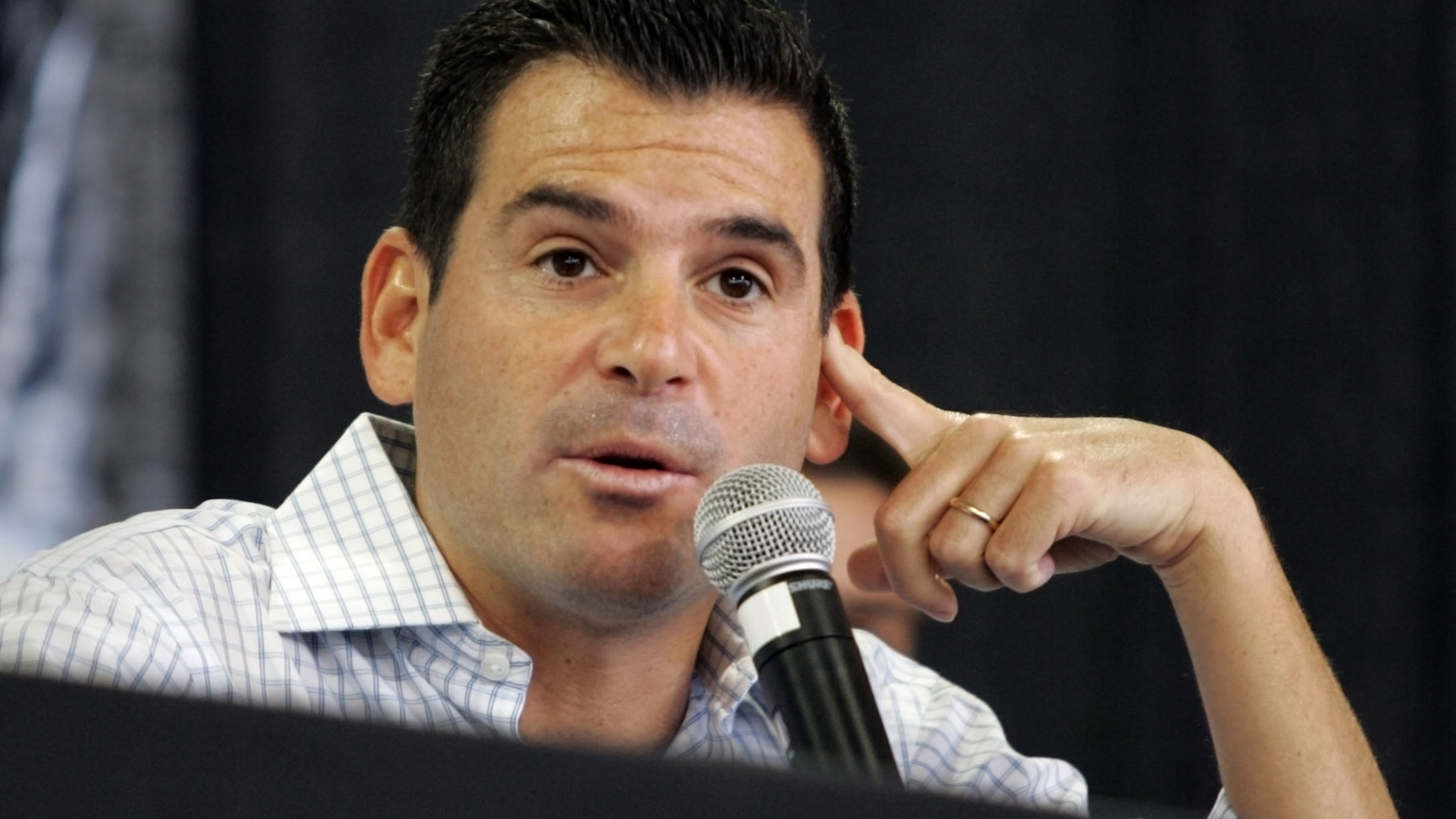 Former Marlins president David Sampson. Source: IMAGN