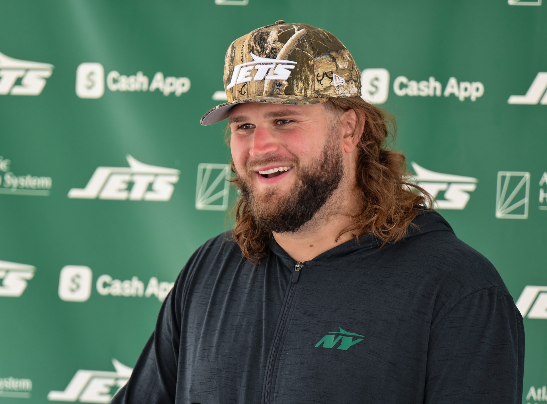 New York Jets center Joe Tippmann. Source: IMAGN