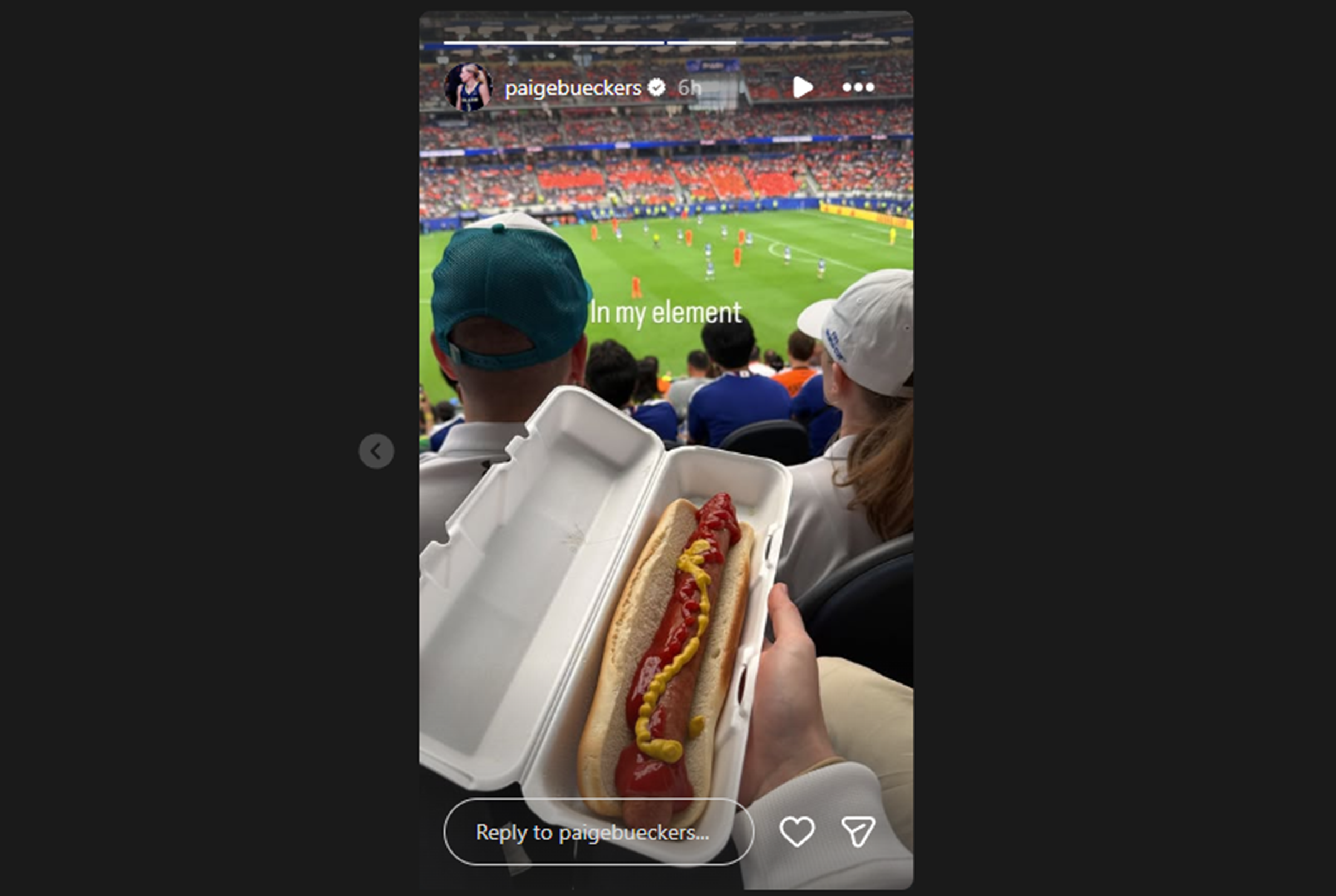 Paige Bueckers shares her FIFA World Cup experience (Image via Instagram/@paigebueckers)