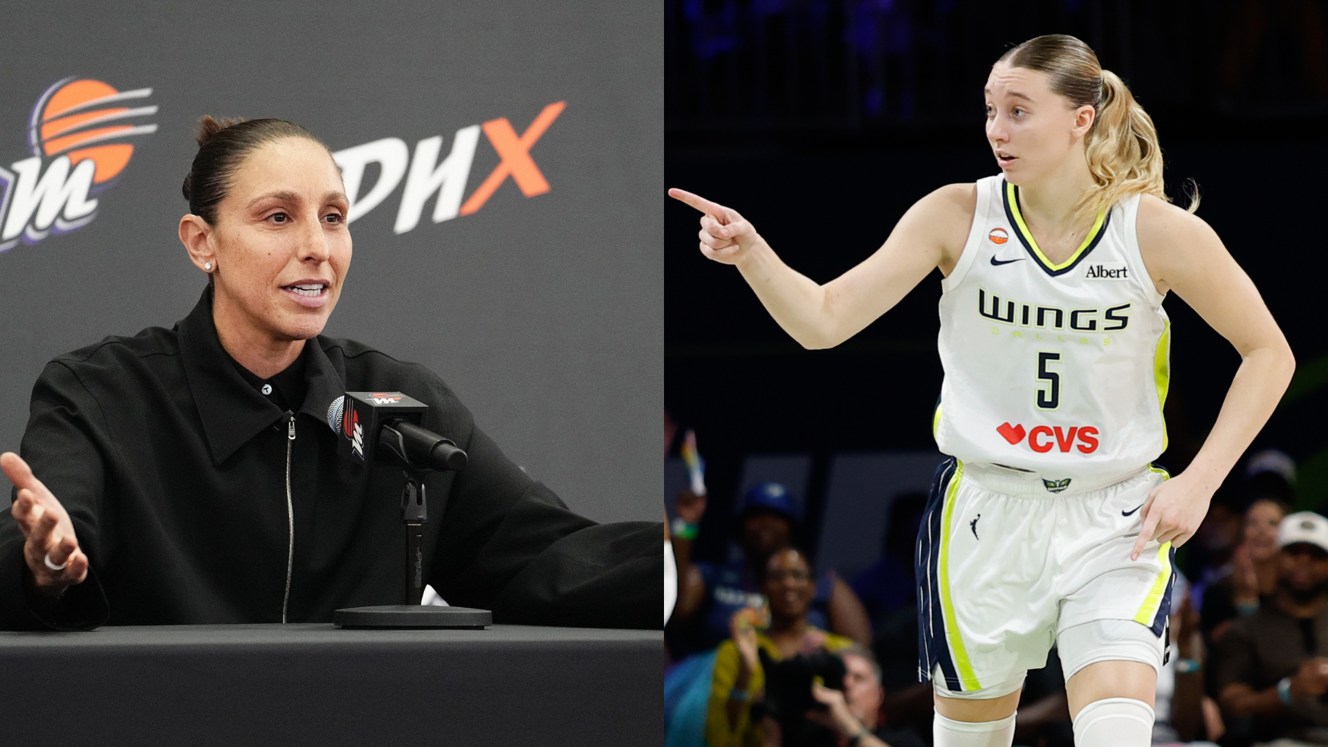 Diana Taurasi, Paige Bueckers - Source: Imagn