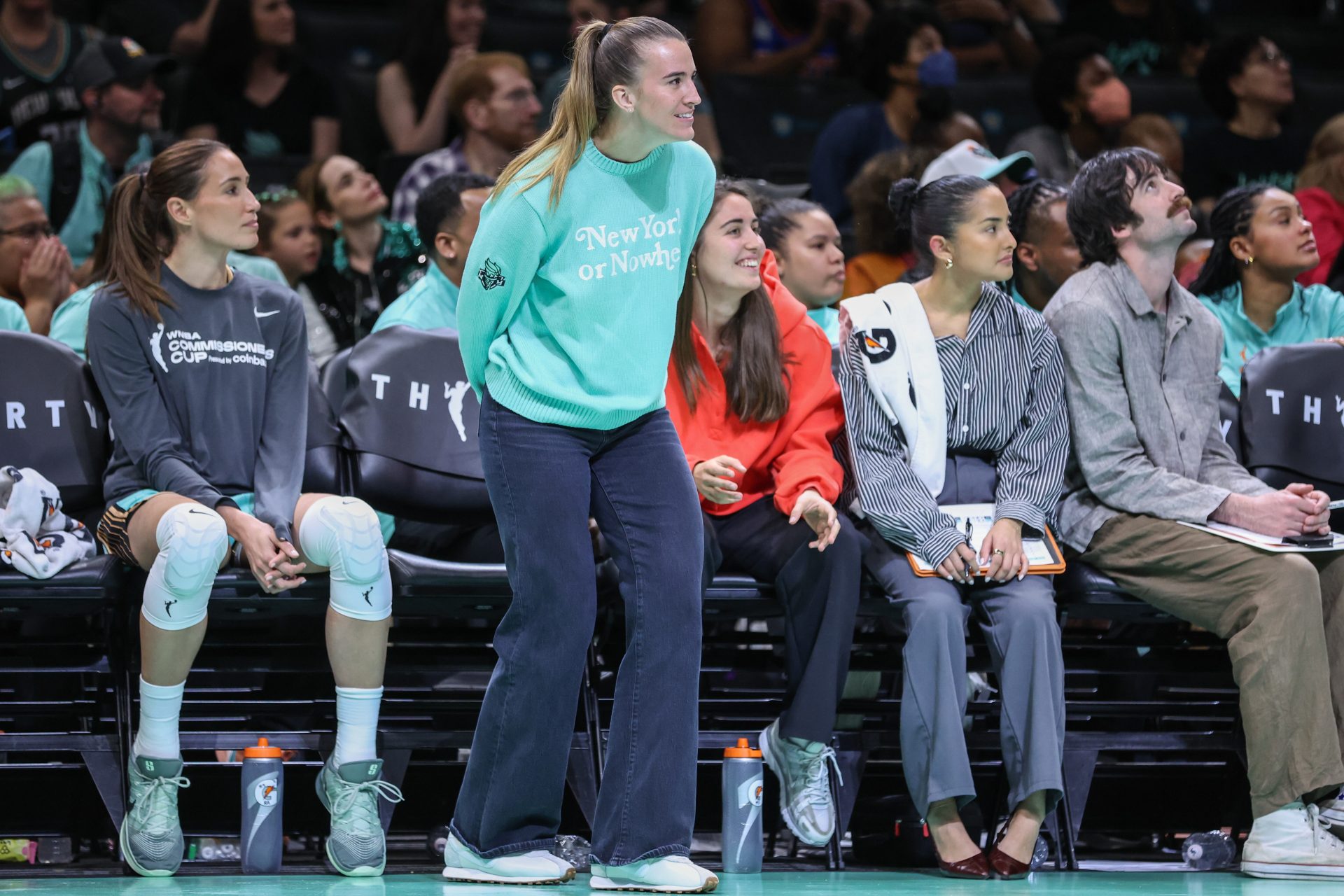 New York Liberty guard Sabrina Ionescu.
Source: Wendell Cruz-Imagn Images