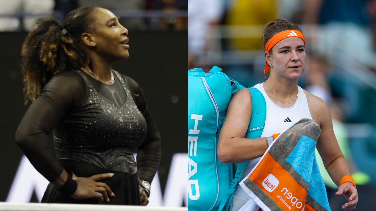Serena Williams and Karolina Muchova - Source: Imagn images