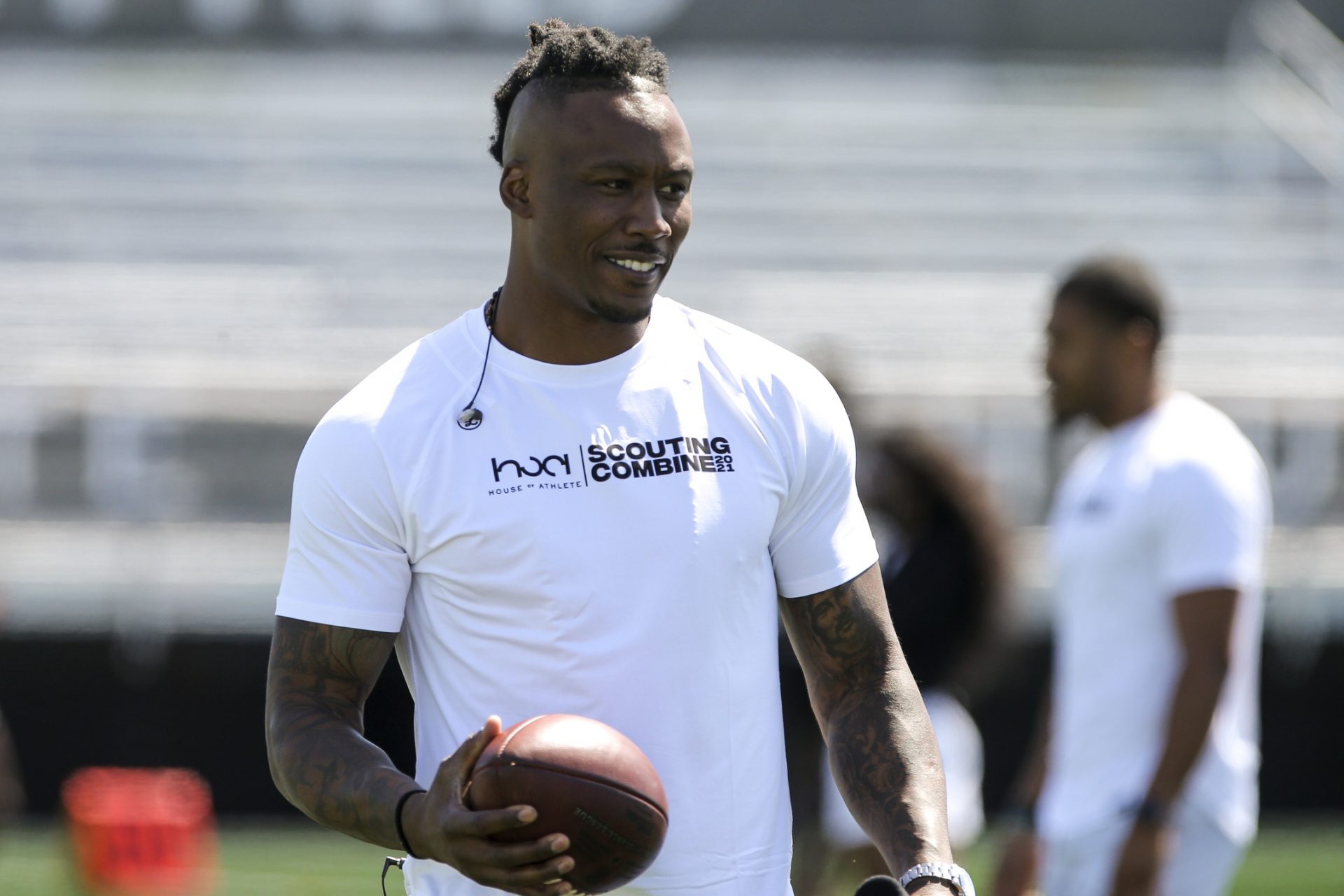 Brandon Marshall - 2021 NFL Draft Scouting Combine - Source: Imagn